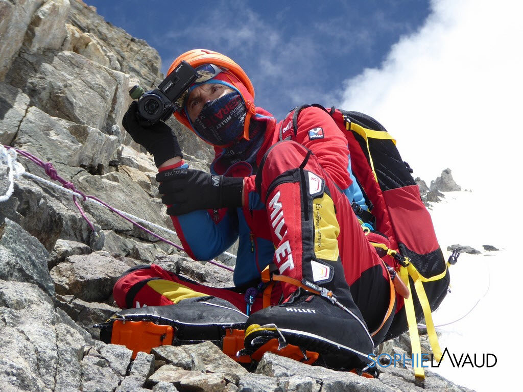 francois sur les pentes du K2